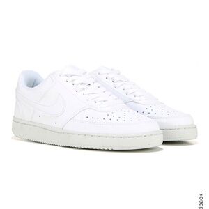 Nike Women's Court Vision Low White with Black Sneakers